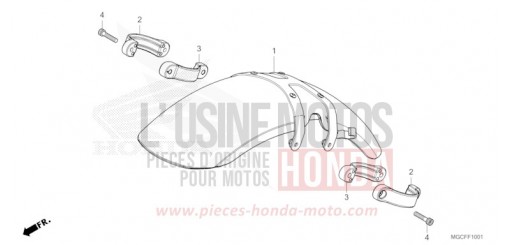 FRONT FENDER (CB1100NA/NAD) CB1100NAK de 2019